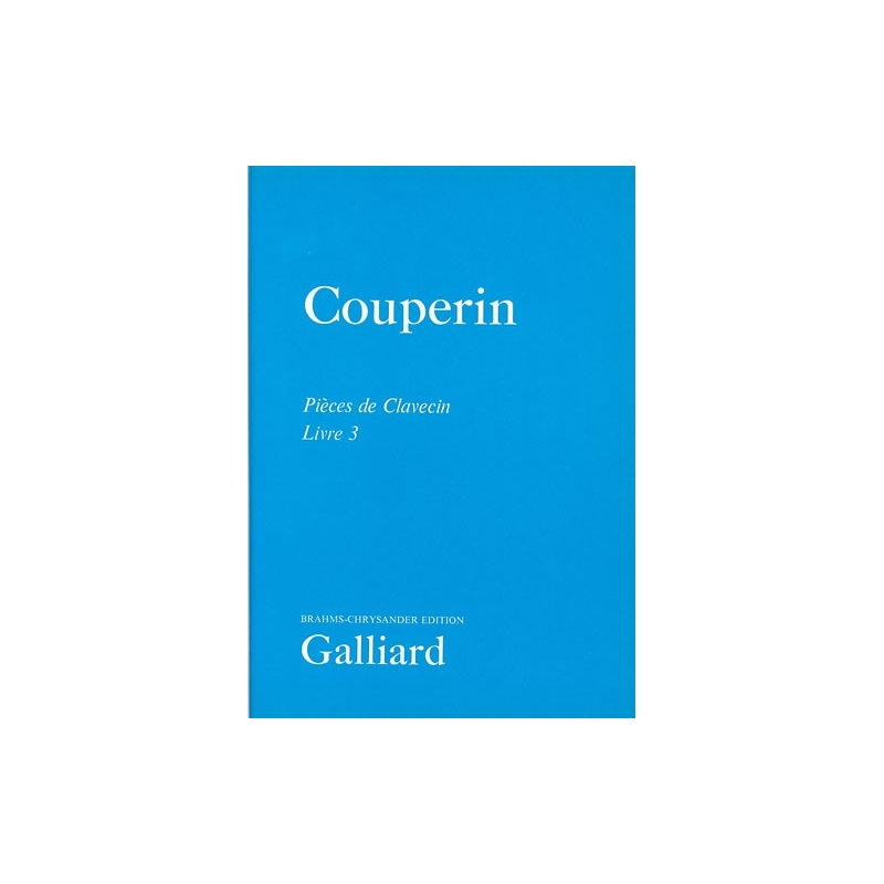 Couperin, Francois - The Complete Keyboard Works. Book 3, Ordres 13-19