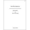 Bridge, Frank - Quintet. Two Violins, Viola, Cello and Piano