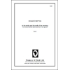 Steptoe, Roger - In the White and the Walk of the Morning. Five Gerard Manley Hopkins poems for four guitars. Score