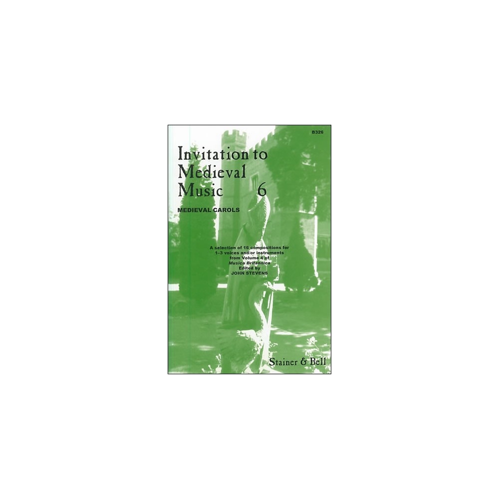 Invitation to Medieval Music Book 6