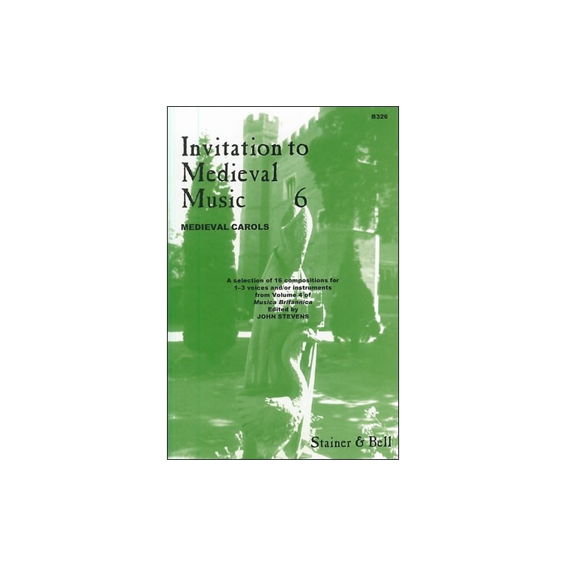 Invitation to Medieval Music Book 6