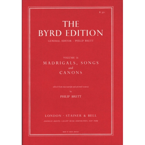 Byrd, William - Madrigals,...