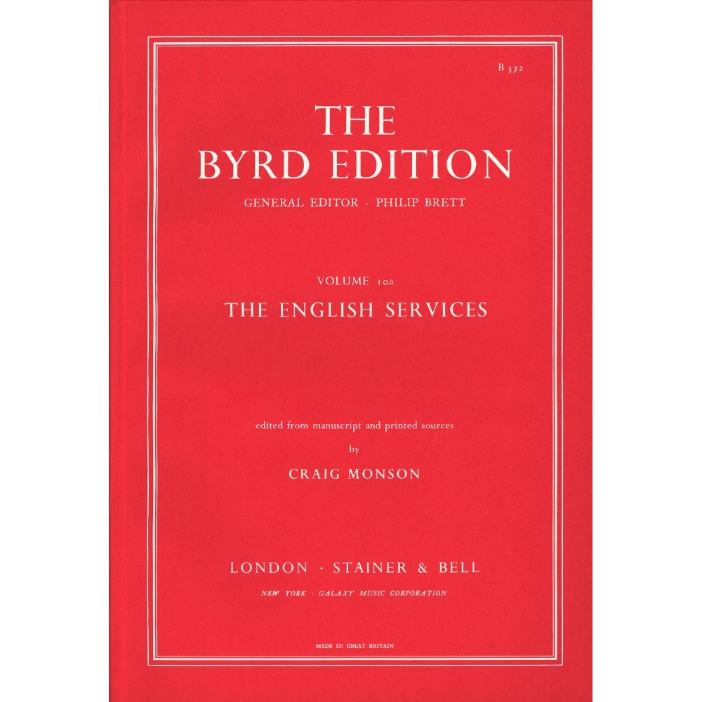 Byrd, William - The English Services