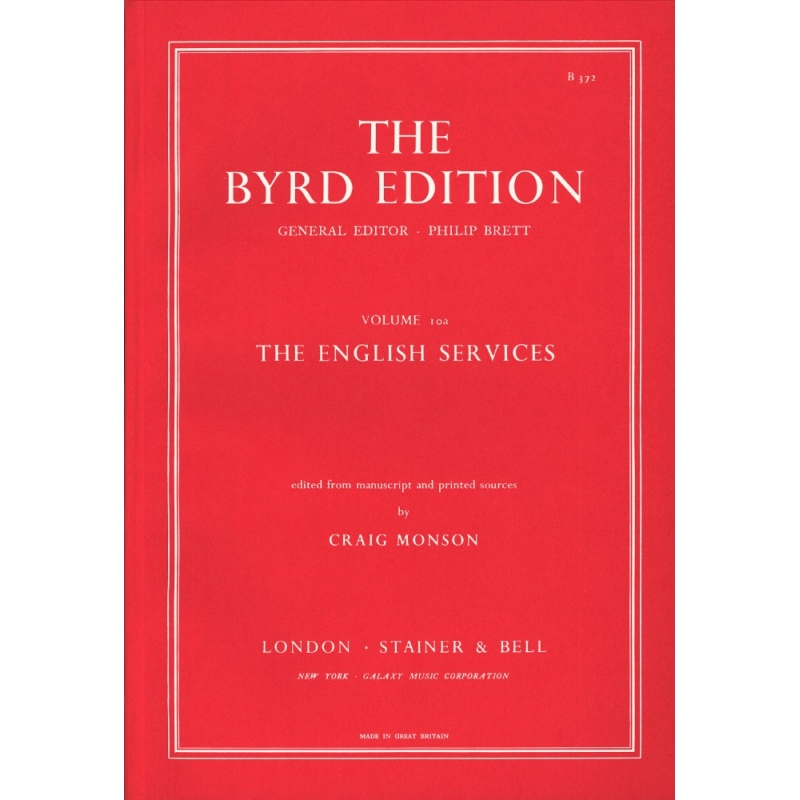 Byrd, William - The English Services