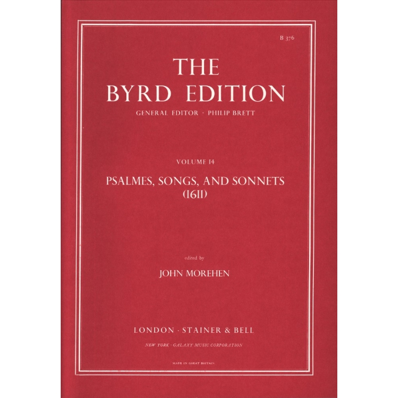 Byrd, William - Psalmes, Songs, and Sonnets