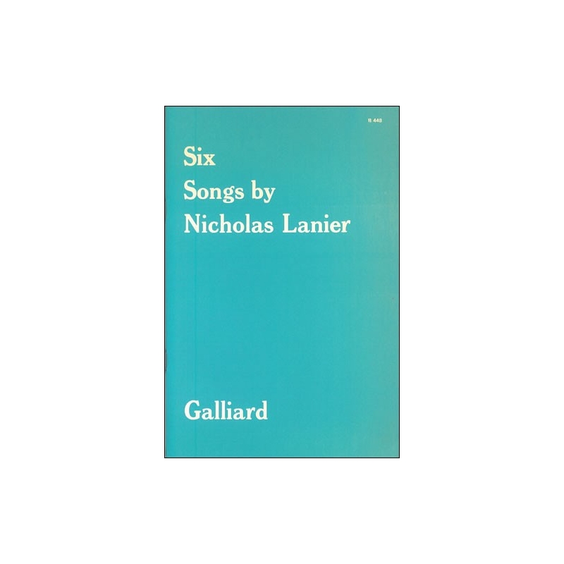 Lanier, Nicholas - Six Songs
