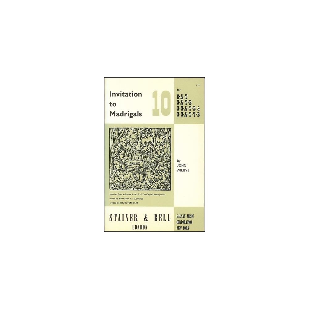 Wilbye, John - Invitation to Madrigals Book 10
