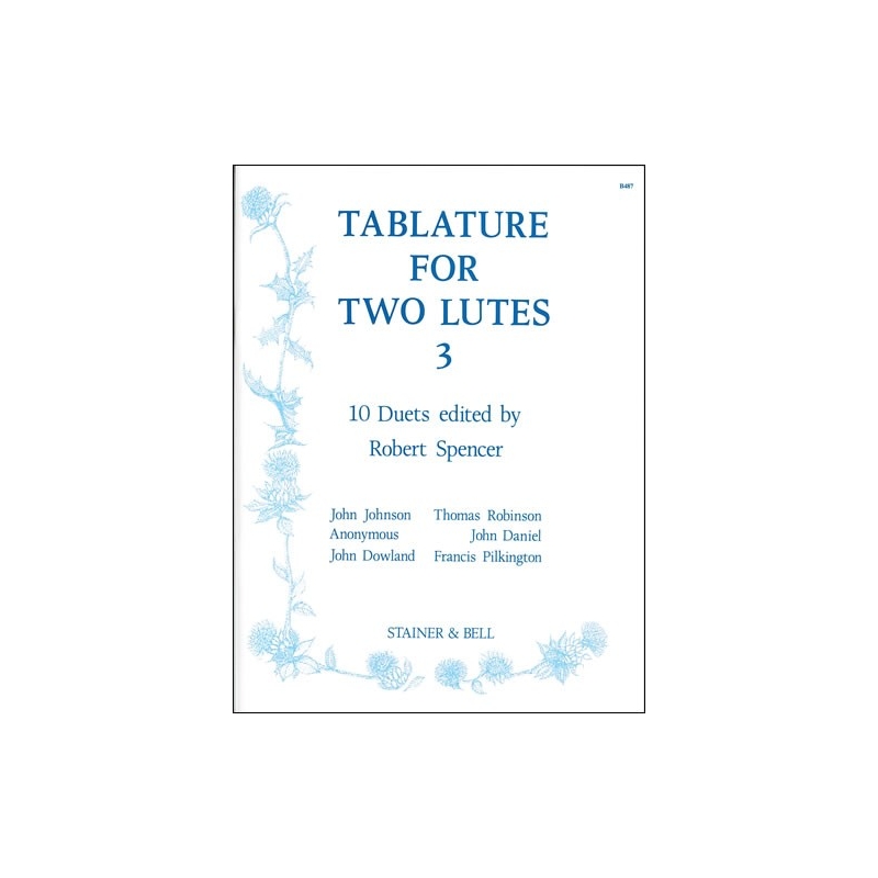 North, Nigel (ed) - Tablature for Two Lutes: Book 3