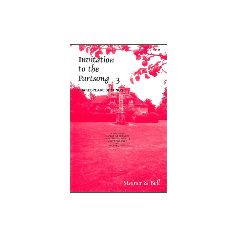 Bush/Hurd (ed) - Invitation to the Partsong Book 3