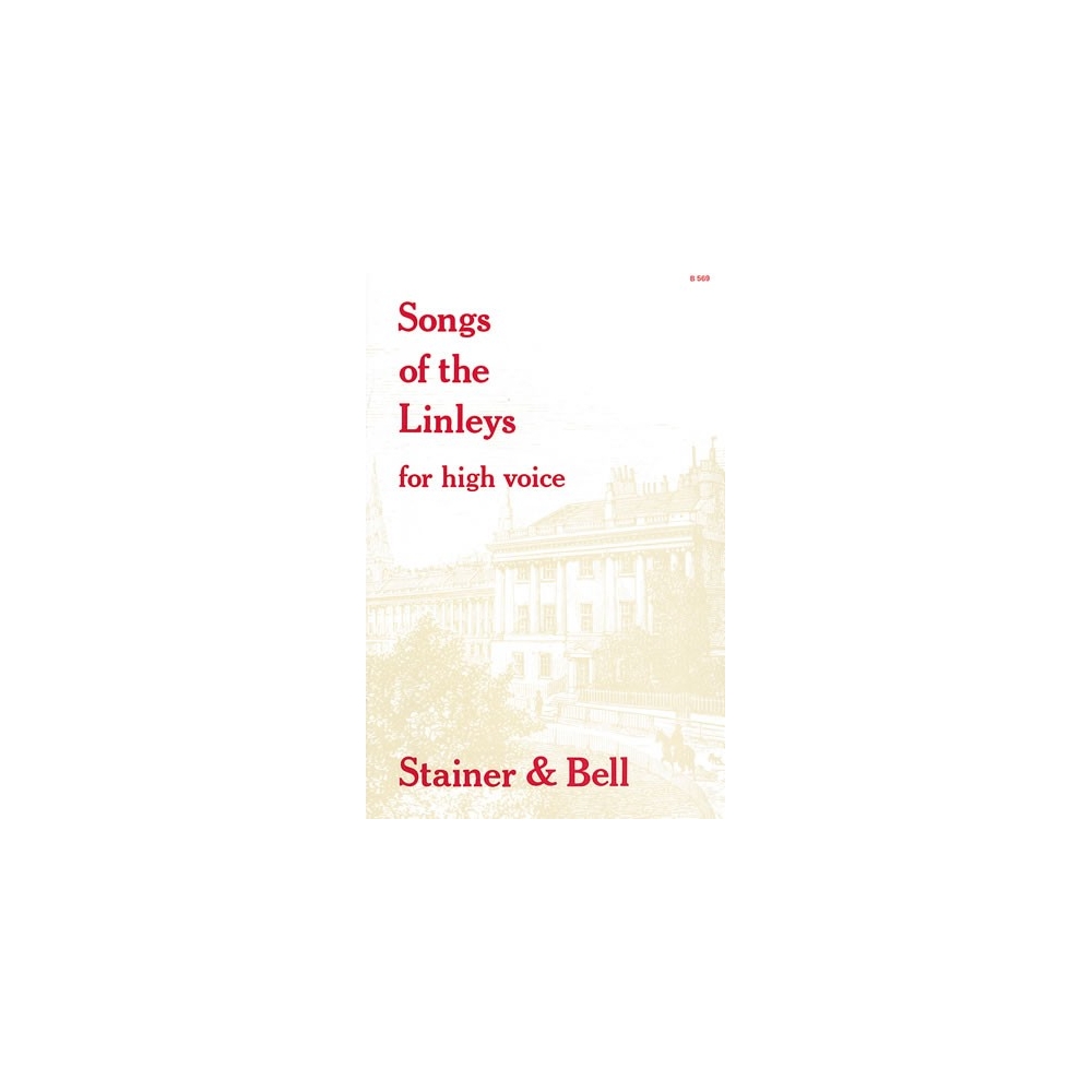 Linley, Thomas (Senior) and Linley, Thomas (Junior): - Songs of the Linleys for High Voice