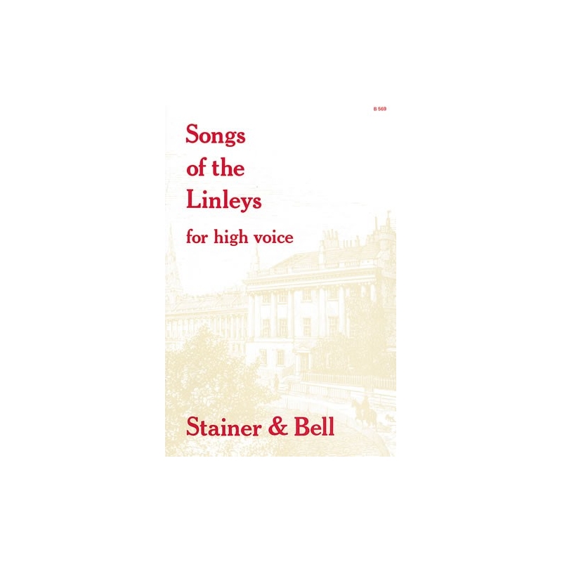 Linley, Thomas (Senior) and Linley, Thomas (Junior): - Songs of the Linleys for High Voice