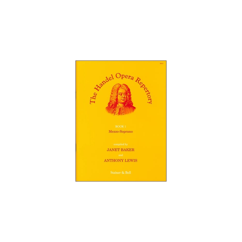 Handel, George Frederic - The Handel Opera Repertory. Book 1. Mezzo-Soprano