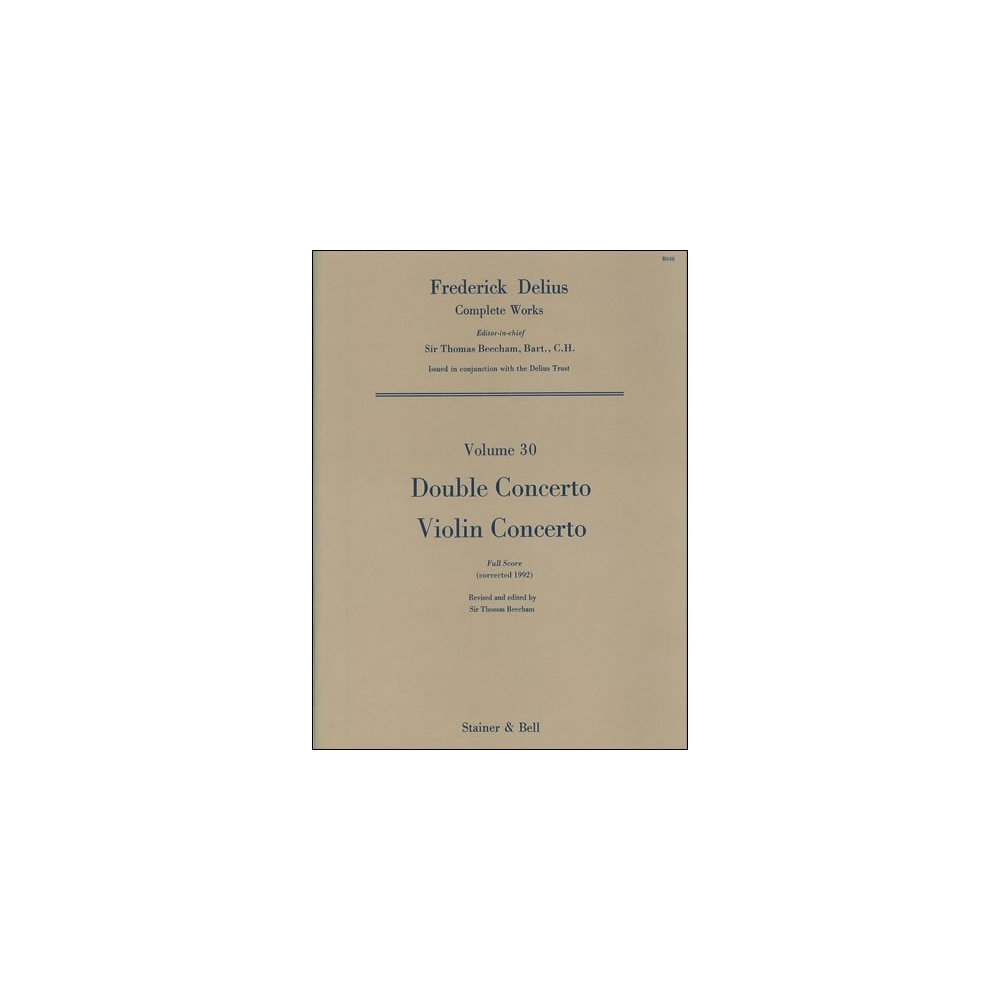 Delius, Frederick - Double Concerto for Violin, Cello and Orchestra (ed Beecham)