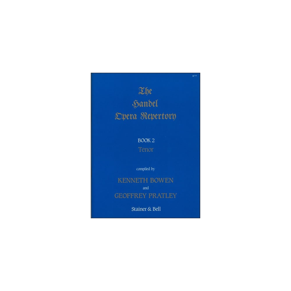 Handel, George Frederic - The Handel Opera Repertory. Book 2. Tenor