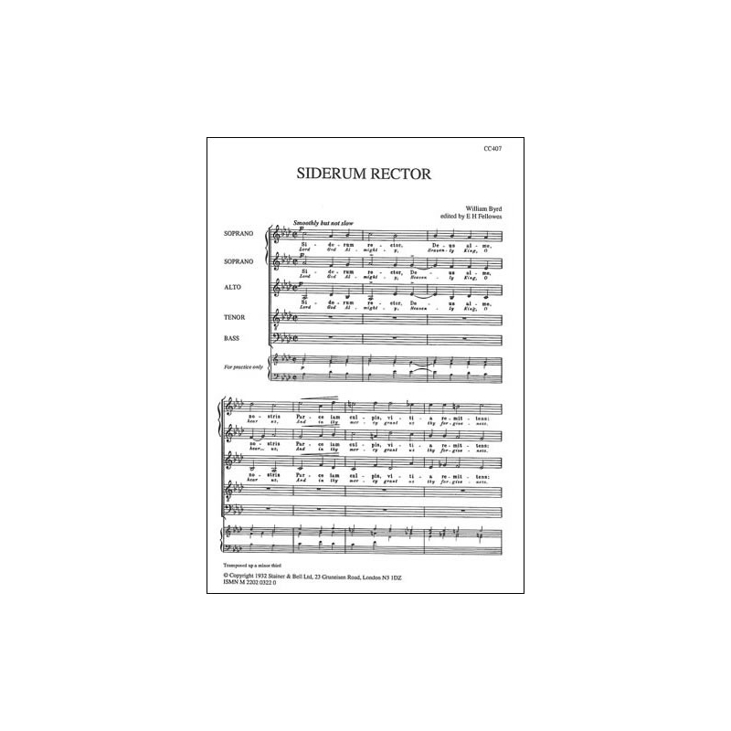 Byrd, William - Siderum rector (Lord God Almighty)