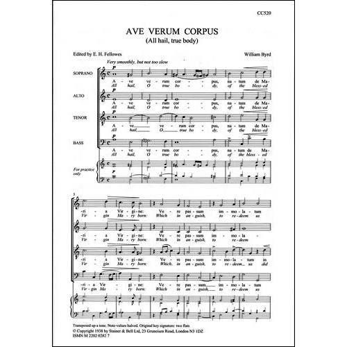 Byrd, William - Ave verum...