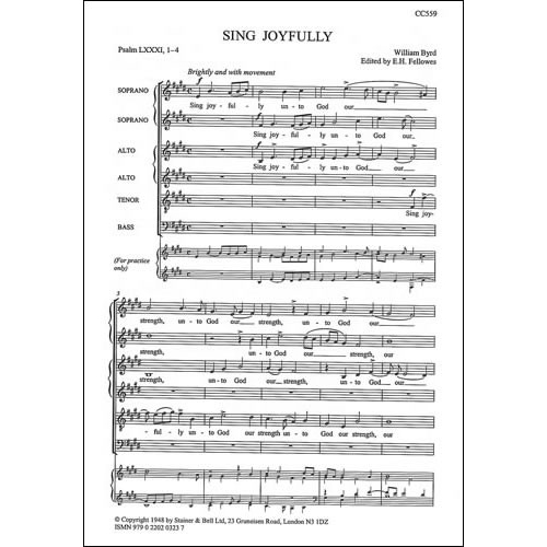 Byrd, William - Sing joyfully