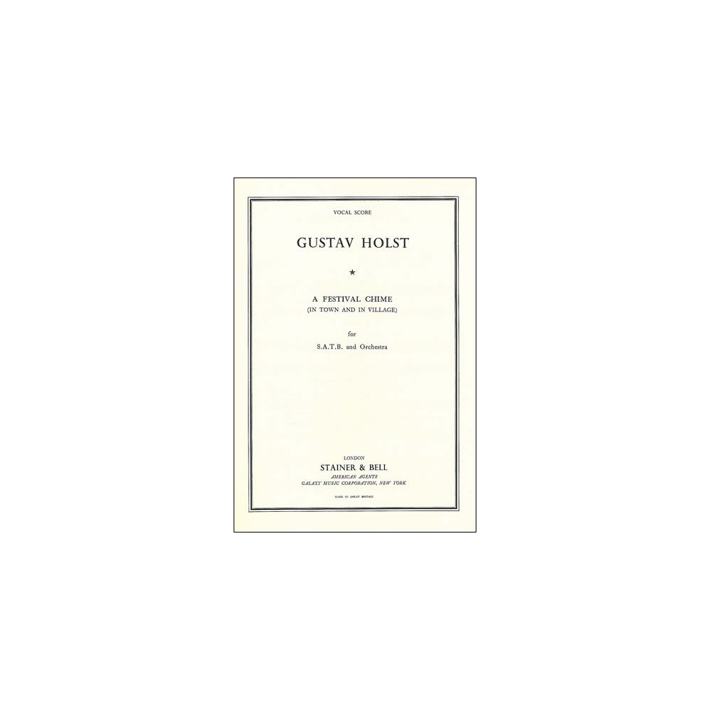 Holst, Gustav - A Festival Chime (In Town and in Village)