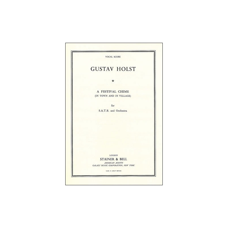 Holst, Gustav - A Festival Chime (In Town and in Village)