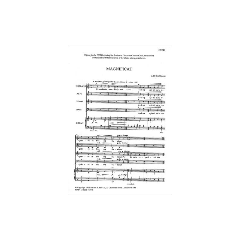 Stewart, C. Hylton - Magnificat and Nunc Dimittis in C