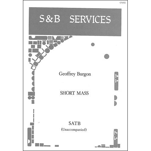 Burgon, Geoffrey - Short Mass