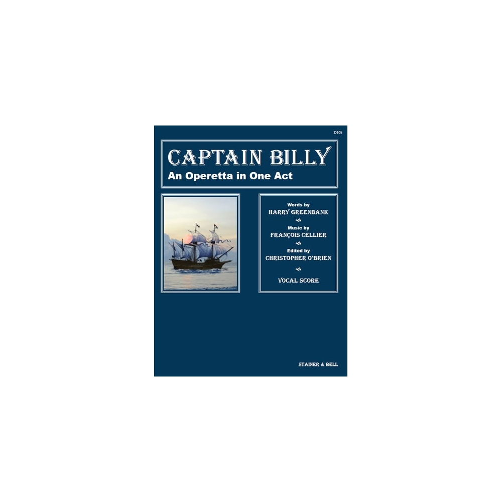 Cellier, François - Captain Billy. Vocal Score