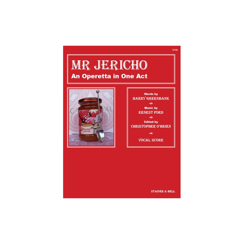 Ford, Ernest - Mr Jericho. Vocal Score