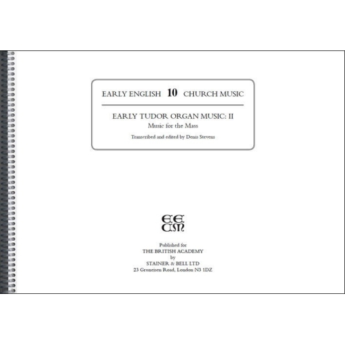 Early Tudor Organ Music II:...