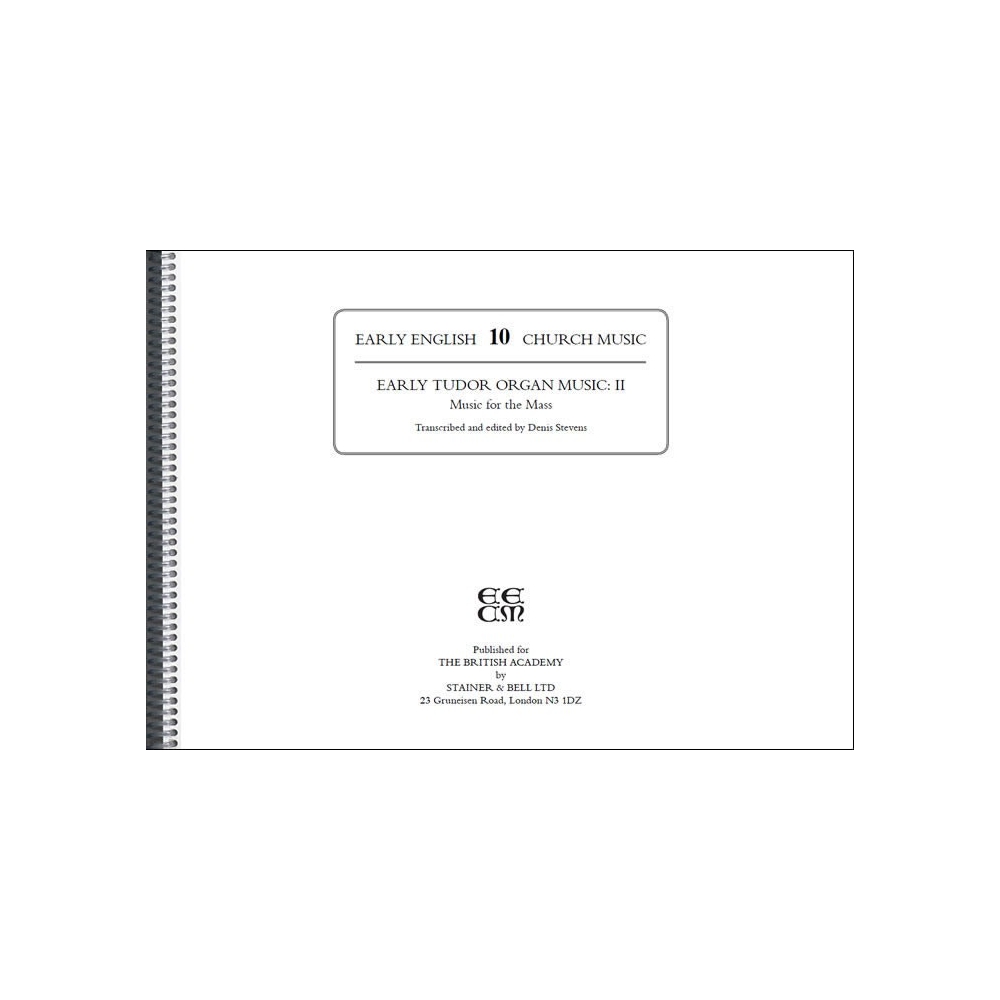 Early Tudor Organ Music II: (Made to order)