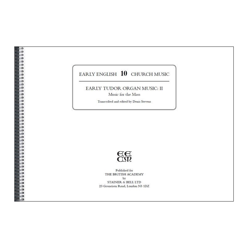 Early Tudor Organ Music II: (Made to order)