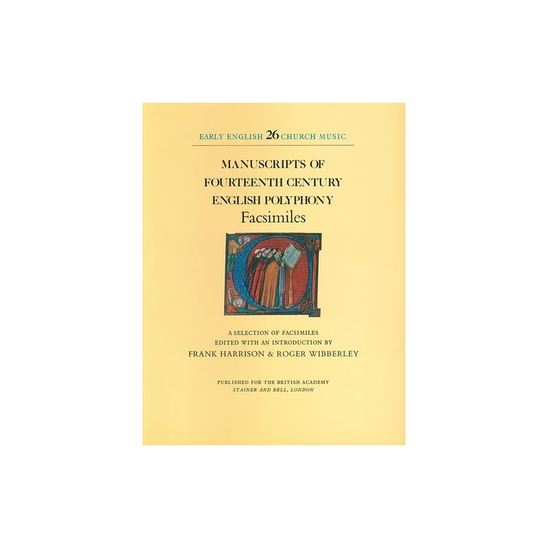 Harrison & Wibberley (ed) - Manuscripts of Fourteenth-Century English Polyphony (Facsimiles)