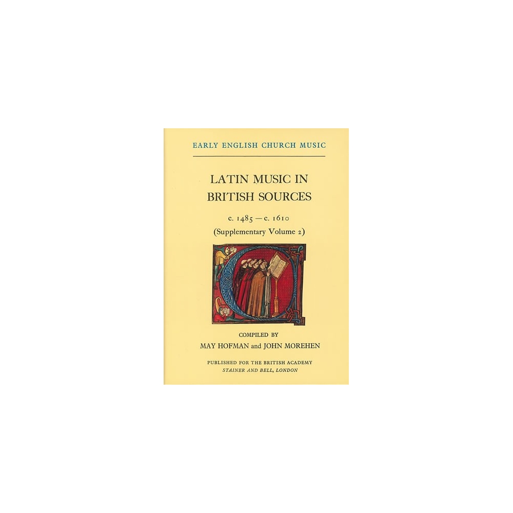 Hofman & Morehen (compiled) - Latin Music in British Sources c.1485-1610
