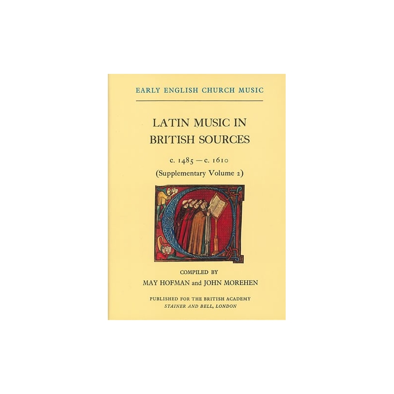Hofman & Morehen (compiled) - Latin Music in British Sources c.1485-1610