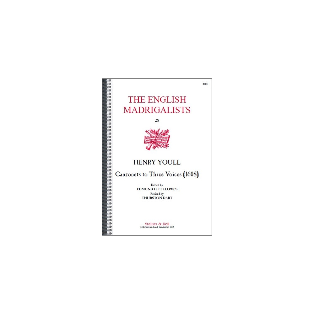 Youll, Henry - Canzonets to Three Voices 1608 (Made to order)