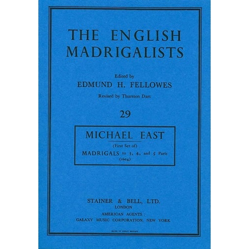 East, Michael - Madrigals...