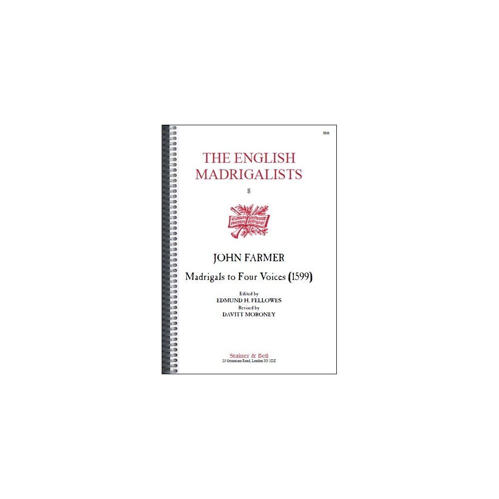 Farmer, John - Madrigals for Four Voices (1599)