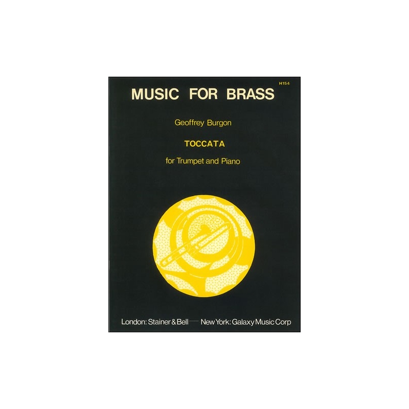 Burgon, Geoffrey - Toccata for Trumpet and Piano
