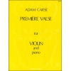 Carse, Adam - Première Valse for Violin and Piano