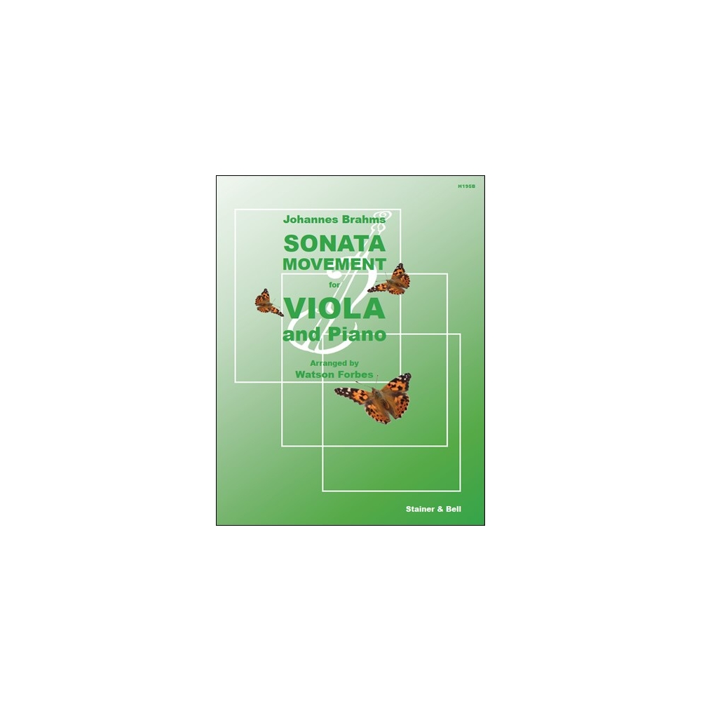 Brahms, J - Sonata Movement (Sonatensatz, 1853)