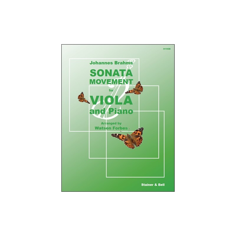 Brahms, J - Sonata Movement (Sonatensatz, 1853)