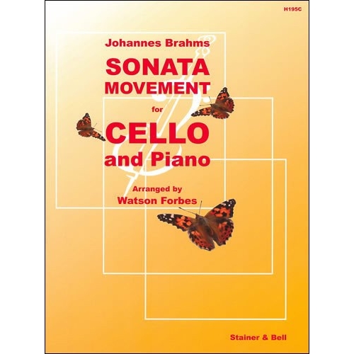 Brahms, J - Sonata Movement (Sonatensatz, 1853)