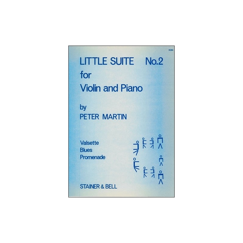 Martin, Peter - Little Suites for Solo or Unison Violins and Piano. Book 2: Violin part and Piano part