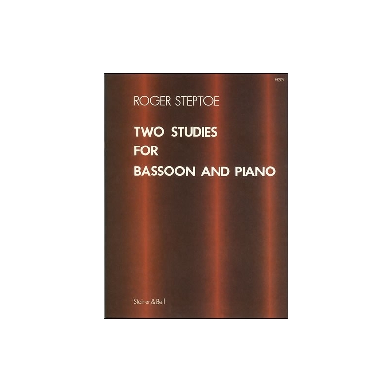 Steptoe, Roger - Two Studies for Bassoon and Piano