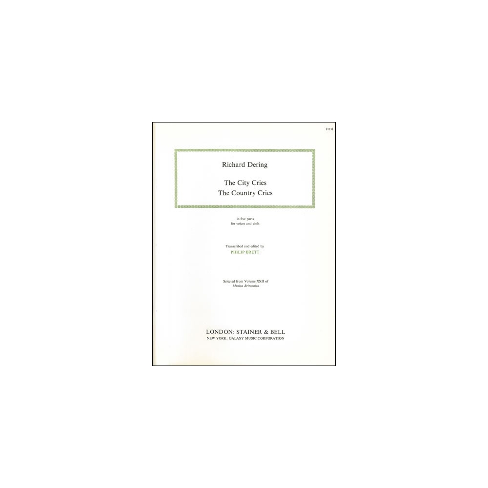 Dering, Richard - The City Cries & The Country Cries