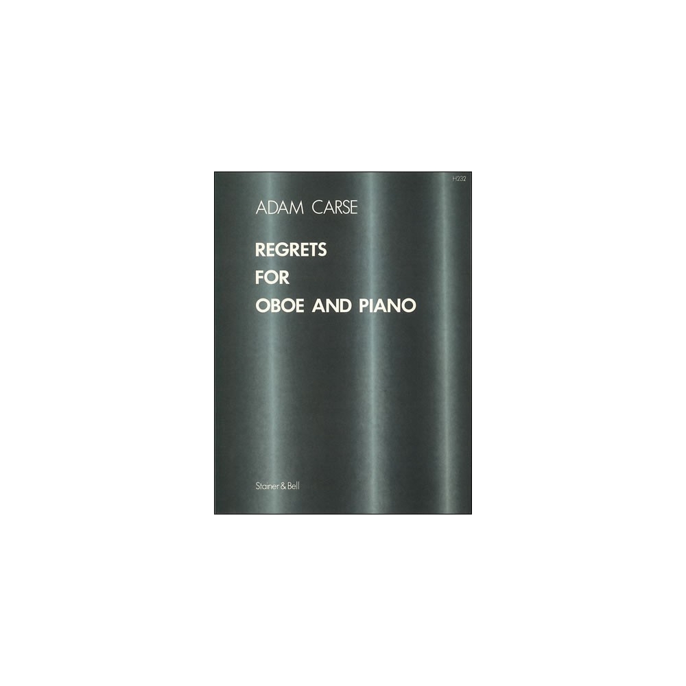 Carse, Adam - Regrets for Oboe and Piano