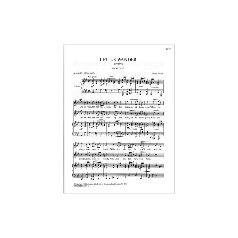 Purcell, Henry - Let Us Wander