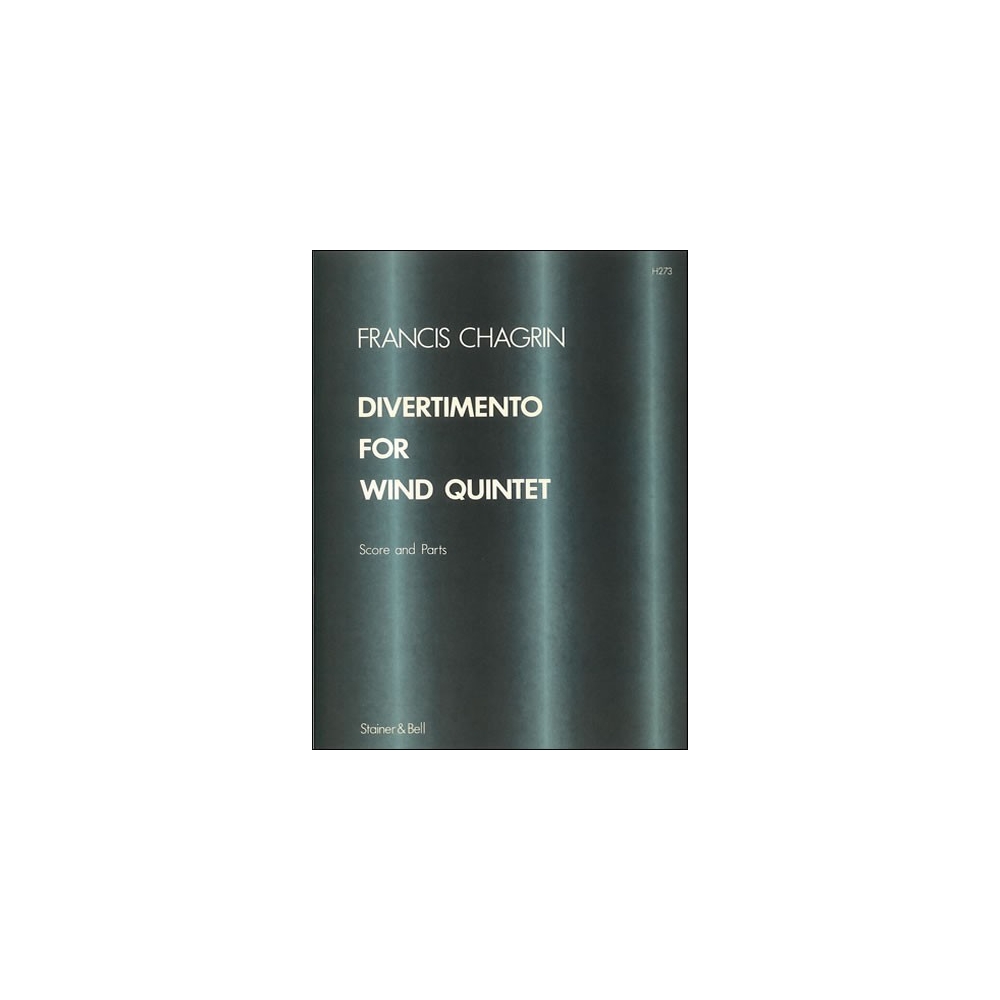 Chagrin, Francis - Divertimento for Flute, Oboe, Clarinet, Horn and Bassoon