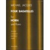 Jacques, Michael - Four Bagatelles for Horn and Piano