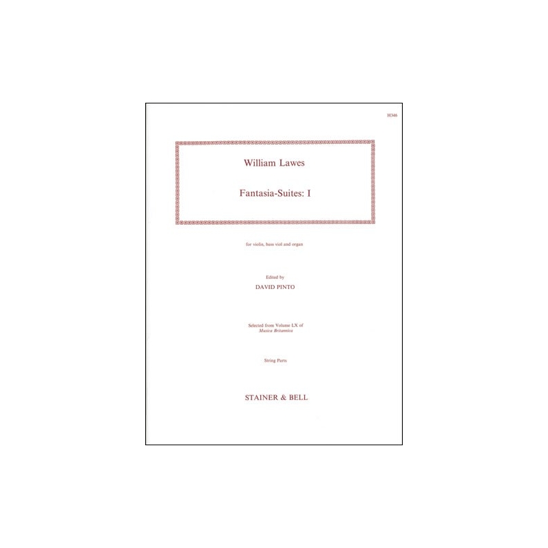 Lawes, William - Fantasia-Suites. Set 1. Violin, Bass Viol and Organ