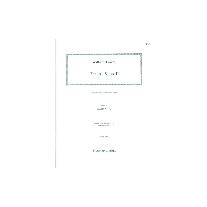 Lawes, William - Fantasia-Suites. Set 2. Violin, Bass Viol and Organ
